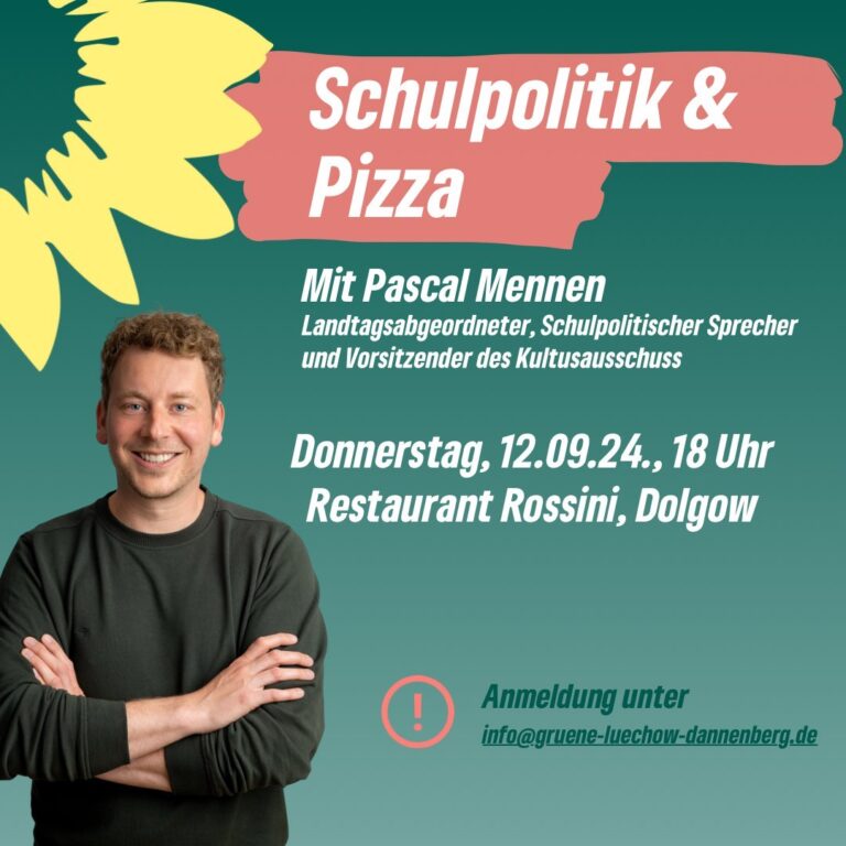 Schulpolitik & Pizza mit Pascal Mennen